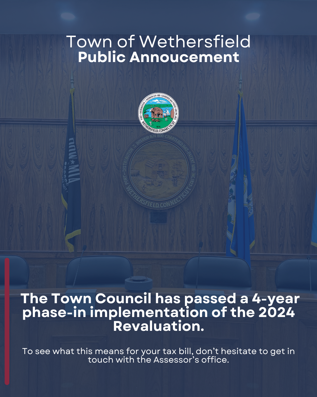 Town of Wethersfield News Updates:Phase-In