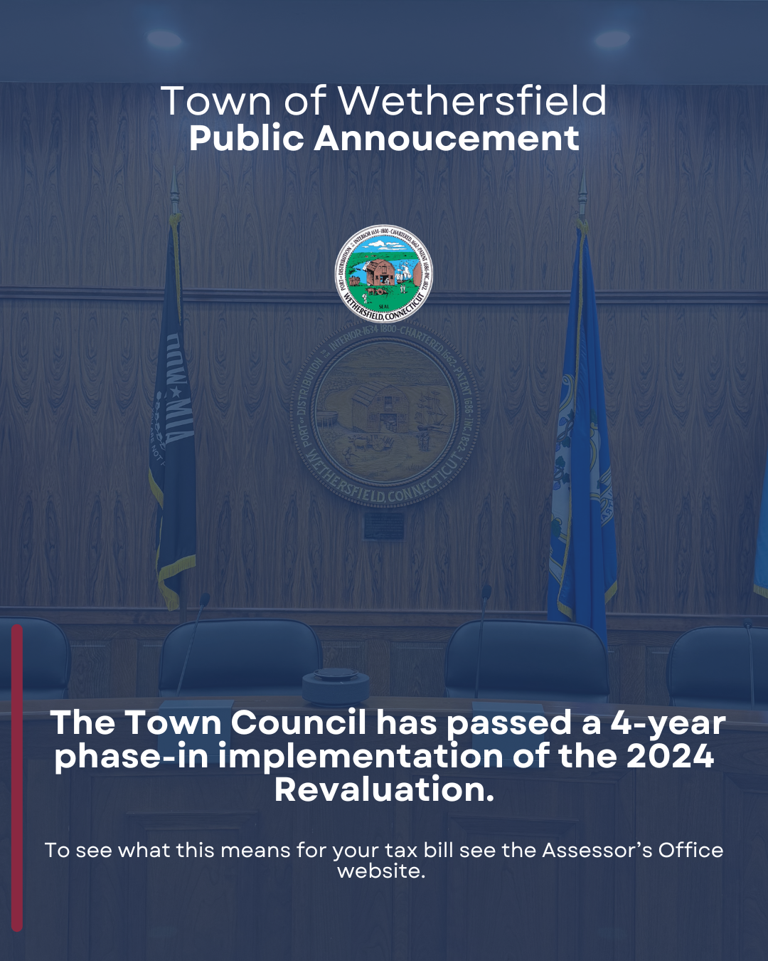 Town of Wethersfield phase in info