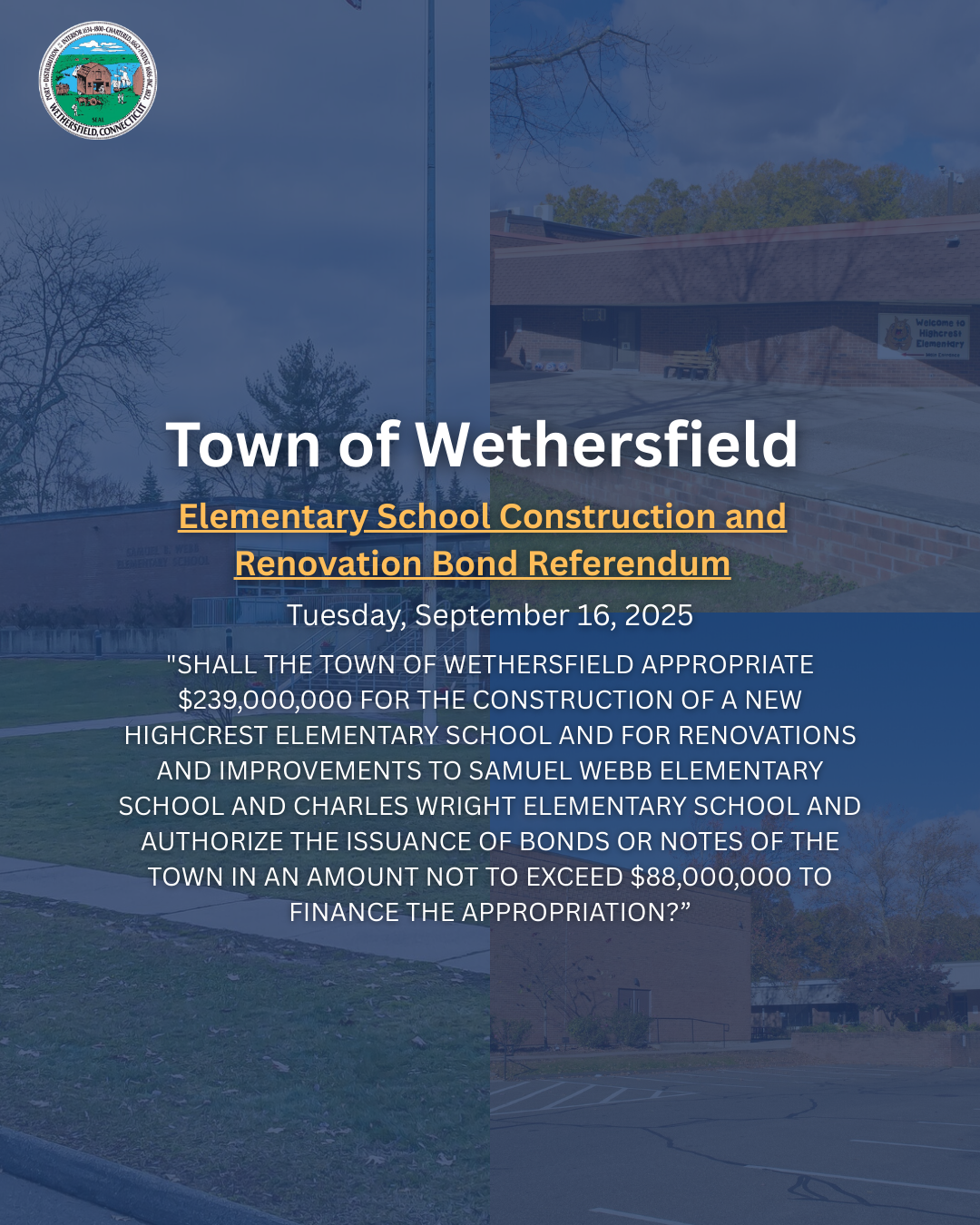 Elementary School Building Project Referendum Flyer SM