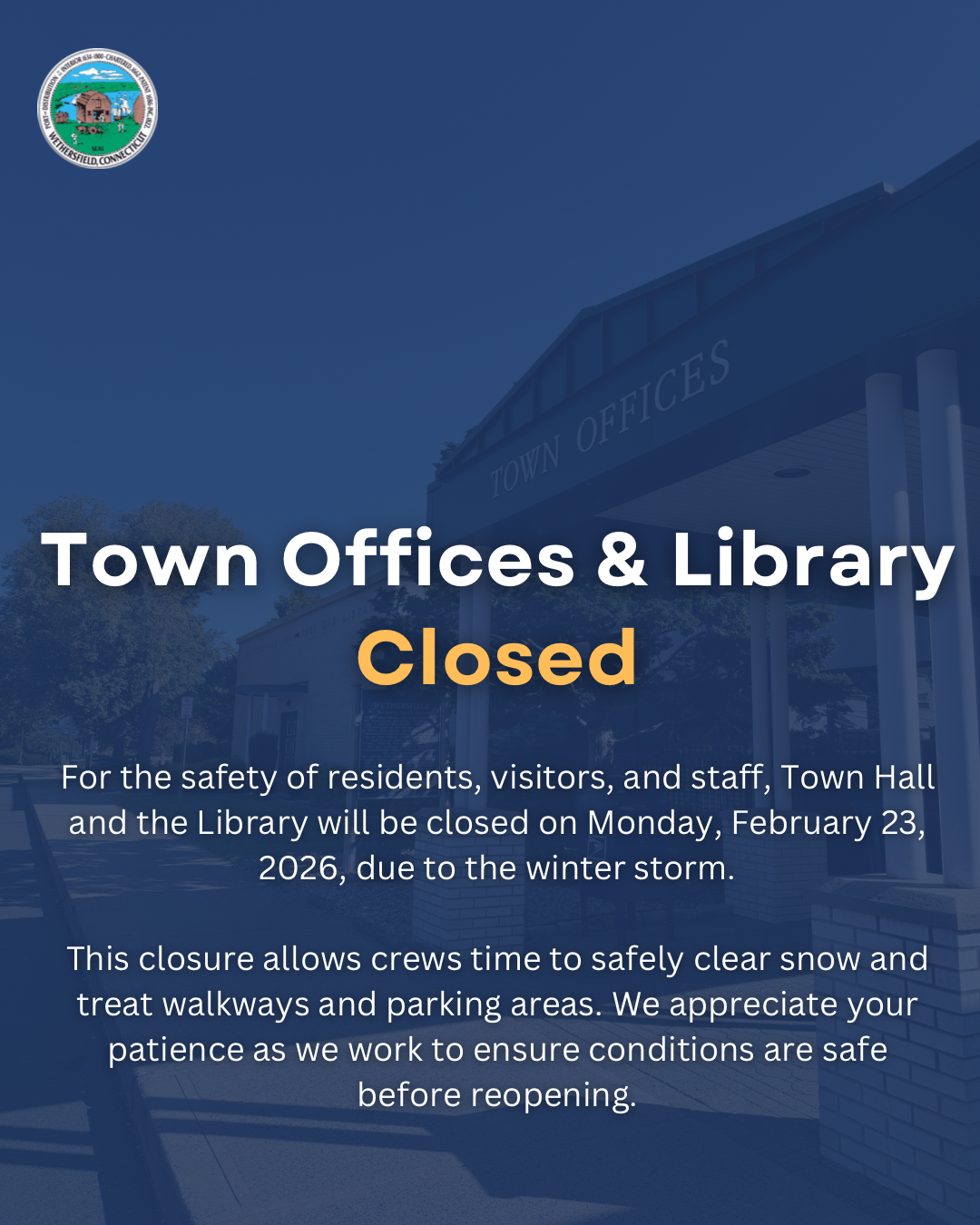 Social media announcement