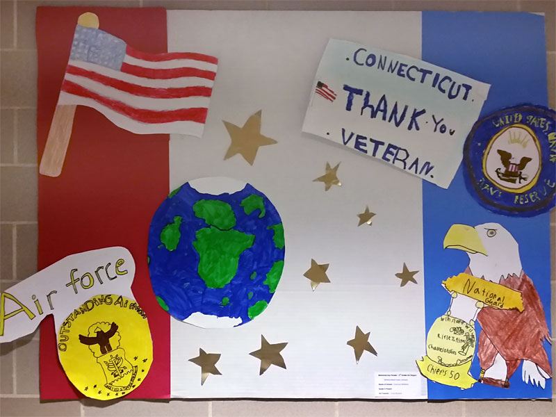 Emerson Williams Elementary School sixth grade artwork 