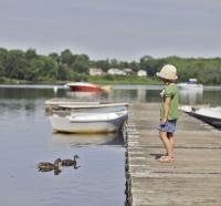 Third Place Gina Shanley - Child on Dock